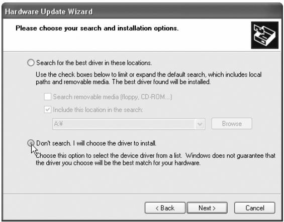 KORG NC500 - ■ Installing the Driver on Windows XP - 10