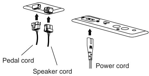 KORG NC500 - Mount the piano on the assembled stand, and fasten it into place - 4