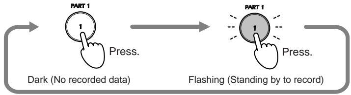 KORG NC500 - ■ To Record a Performance... - 5