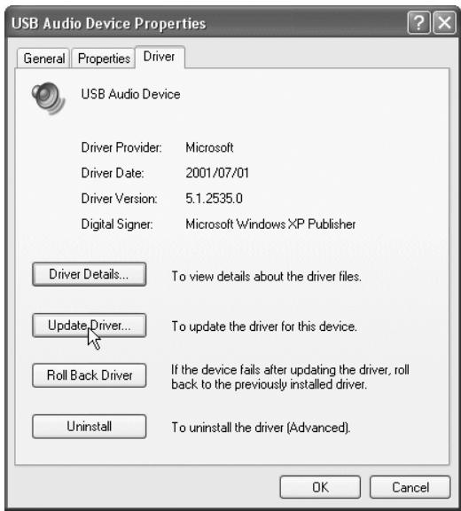 KORG NC500 - ■ Installing the Driver on Windows XP - 8