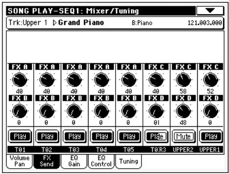 KORG PA500 - Icône de play/mute - 6