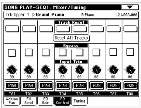 KORG PA500 - Icône play/mute - 4