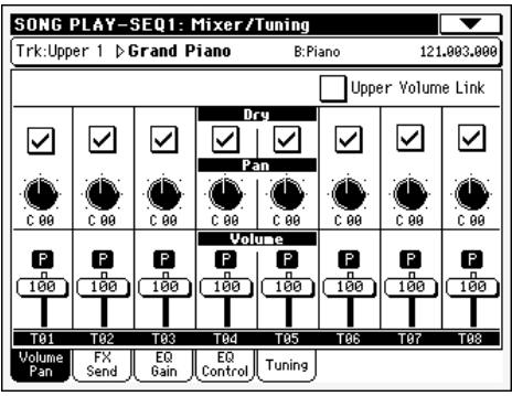 KORG PA500 - Changer de séquenceur pendant une opération d'édition - 3