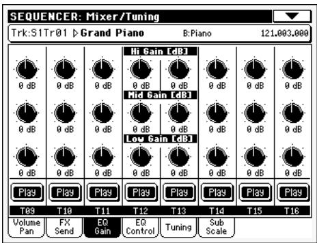 KORG PA500 - Icône de play/mute - 4