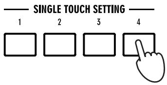 KORG PA500 - Single touch settings (STS) - 1