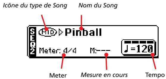 KORG PA500 - Icône du menu de la page - 3