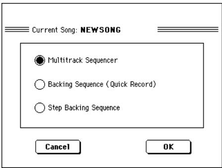 KORG PA500 - Entrer en mode record - 1