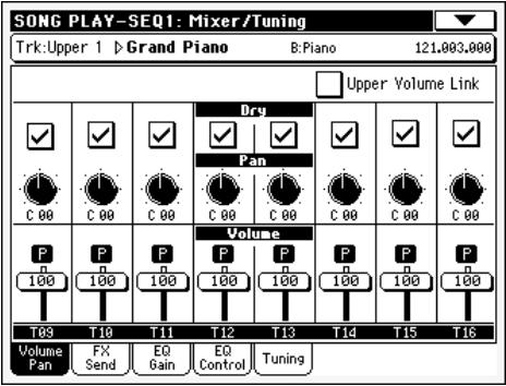KORG PA500 - Changer de séquenceur pendant une opération d'édition - 4