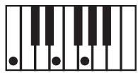 KORG PA500 - NTT (note transposition table) - 4
