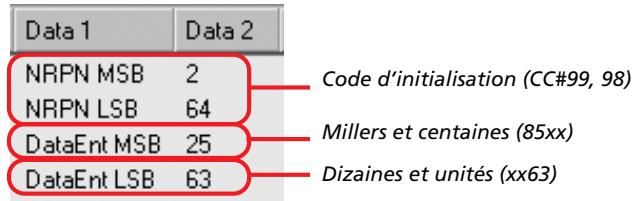 KORG PA500 - Sélectionner les saisies songbook via MIDI - 3