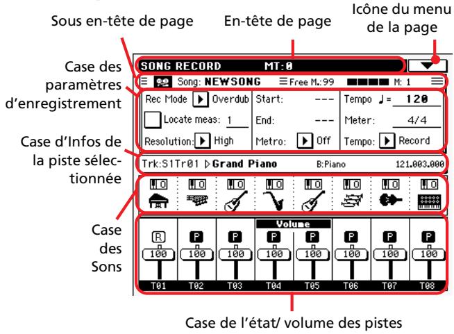 KORG PA500 - Entrer en mode record - 2