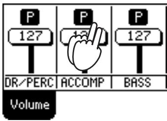 KORG PA500 - Activer/couper les pistes de style - 1