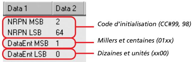 KORG PA500 - Sélectionner les saisies songbook via MIDI - 2