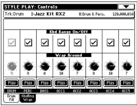 KORG PA500 - Icône de play/mute - 4