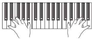 KORG PA588 - Vérifiez que la piste upper 1 est sélectionnée et qu'elle est en mode play. - 8