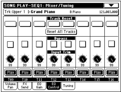 KORG PA588 - Icône play/mute - 5