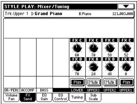 KORG PA588 - Icône de play/mute - 3