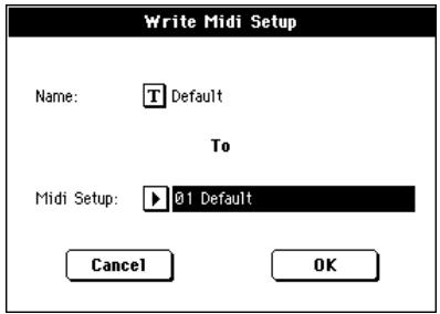 KORG PA588 - Menu de la page - 3