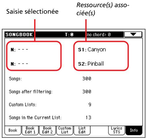 KORG PA588 - Les textes (lyrics) sont affectés à une saisie songbook sous forme de fichier de texte - 2