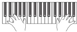 KORG PA588 - Jouer deux ou trois sons à la fois - 7