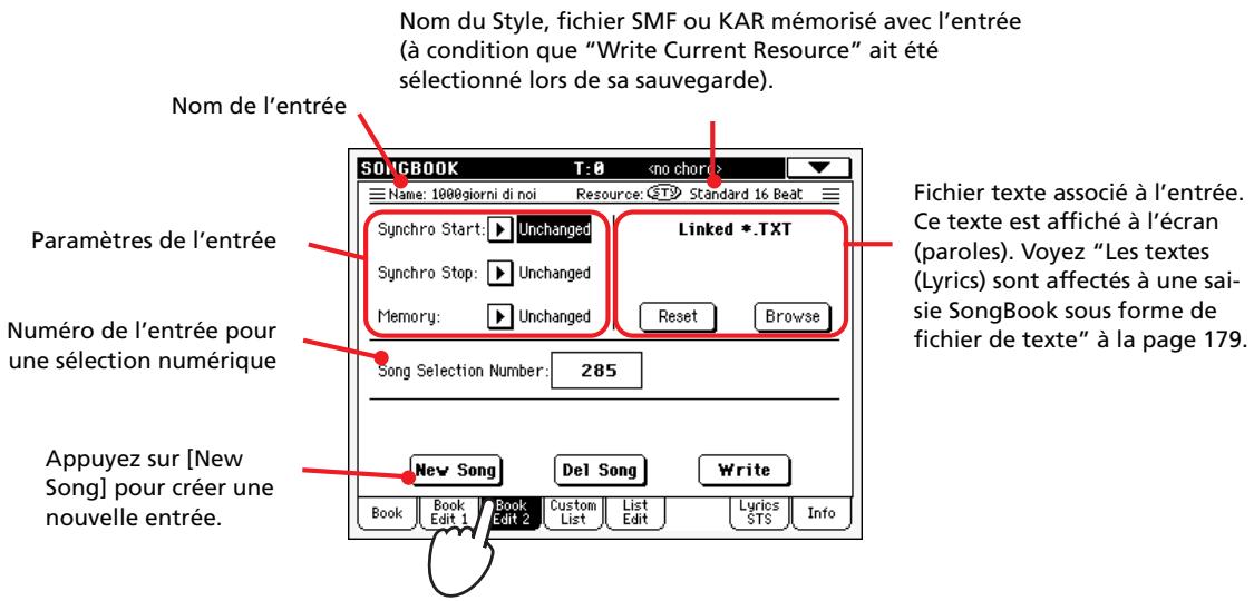 KORG PA588 - Ajouter des saisies - 2