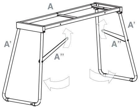 KORG PA588 - Précautions à adopter pendant les opérations d'assemblage - 2