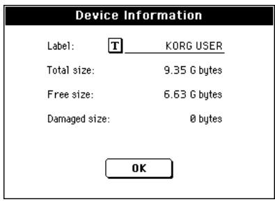 KORG PA588 - Menu de la page - 5