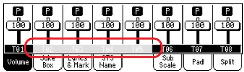 KORG PA588 - Changement de son (program change) - 1