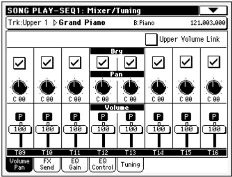 KORG PA588 - Changer de séquenceur pendant une opération d'édition - 4
