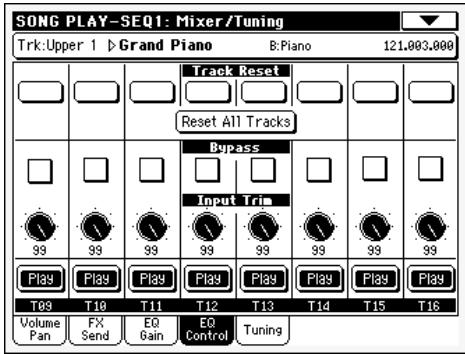 KORG PA588 - Icône play/mute - 5