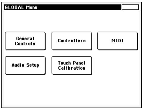 KORG PA588 - Menu d'édition - 1