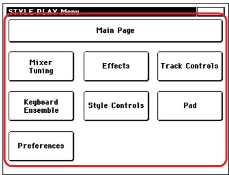 KORG PA588 - Touchview™ : l'interface graphique de l'utilisateur - 2