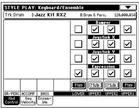 KORG PA588 - Comment régler les paramètres sonores d'un seul son - 1