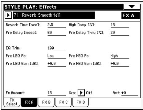 KORG PA588 - Mod. track (modulating track) - 1