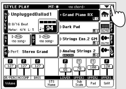 KORG PA588 - Activer la fonction easy mode - 1