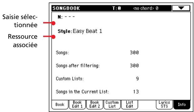 KORG PA588 - Les textes (lyrics) sont affectés à une saisie songbook sous forme de fichier de texte - 1
