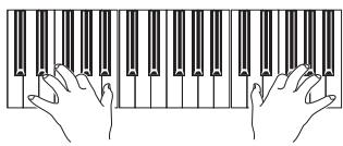KORG PA588 - Jouer deux ou trois sons à la fois - 9