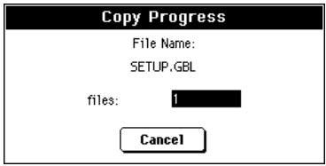 KORG PA588 - Copier un dossier entier ou tout le contenu d'un dossier - 1