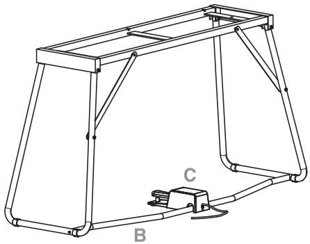 KORG PA588 - Précautions à adopter pendant les opérations d'assemblage - 6