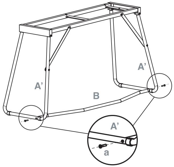 KORG SP250 - Zusammenbauverfahren - 13