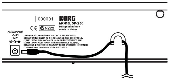 KORG SP250 - Assembling procedure - 19