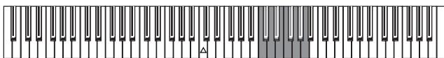 KORG SP250 - The metronome - 2