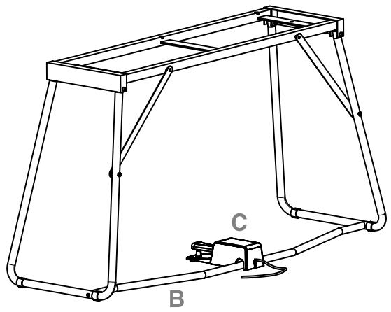 KORG SP250 - Zusammenbauverfahren - 15