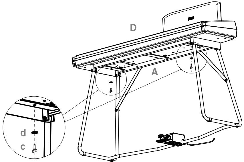 KORG SP250 - Zusammenbauverfahren - 17