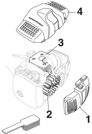 JONSERED BC 2145 - Système de refroidissement - 2