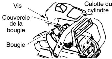 JONSERED CS 2138 S - Reemplacement de la BOUGIE - 1