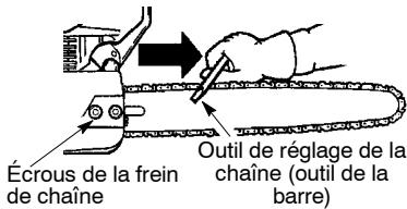 JONSERED CS 2138 S - Vérification de la tension: - 1