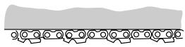 JONSERED CS2121 EL - Affilatura dei denti taglienti - 2