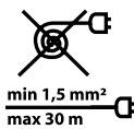 JONSERED CS2121 EL - IN DER BEDIENUNGSANLEITUNG VERWENDETE SYMBOLE: - 6