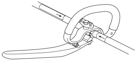 JONSERED GC 2236 - J-handvat monteren - 3